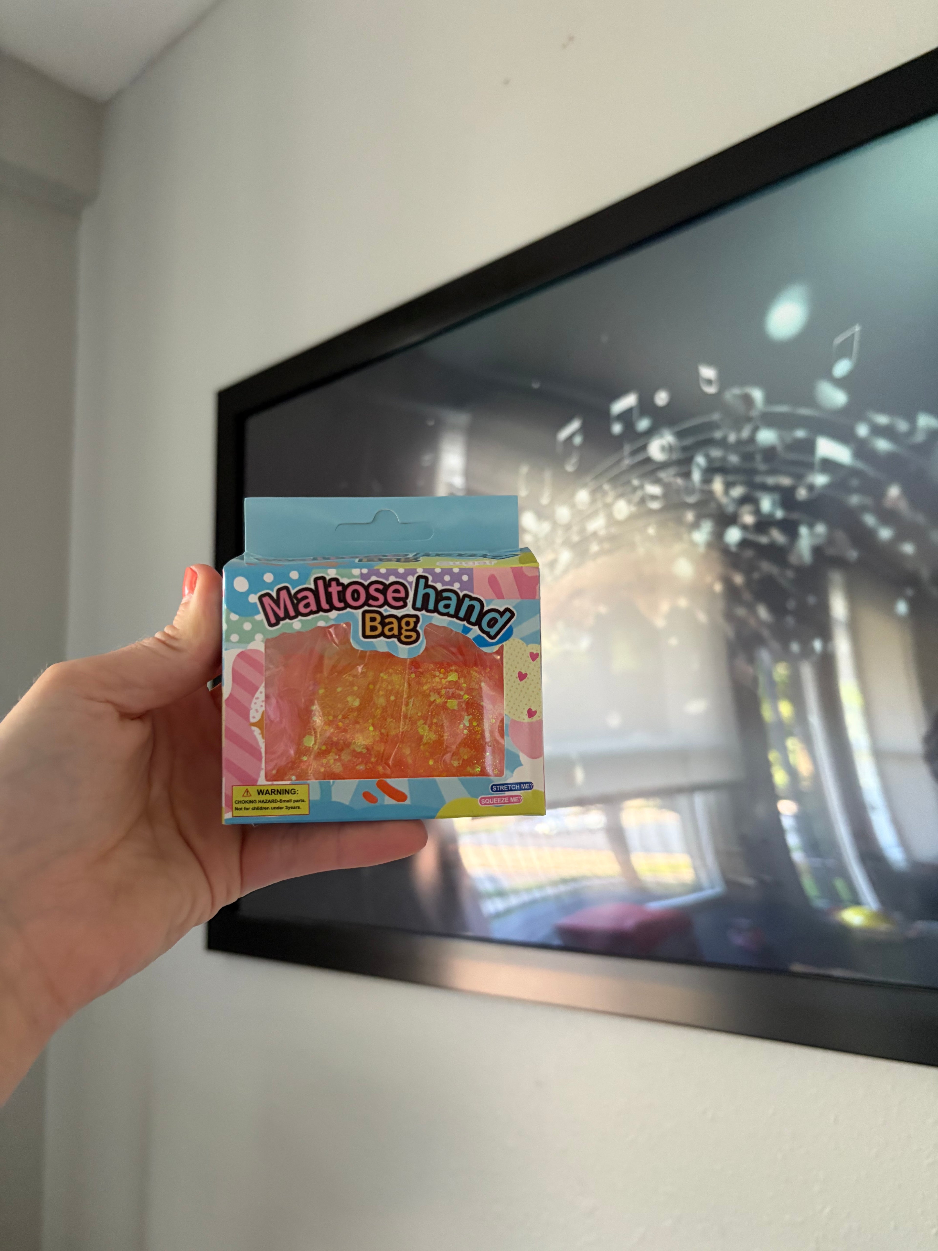 Hand Bag Squishie ⋆˚𝜗𝜚˚⋆