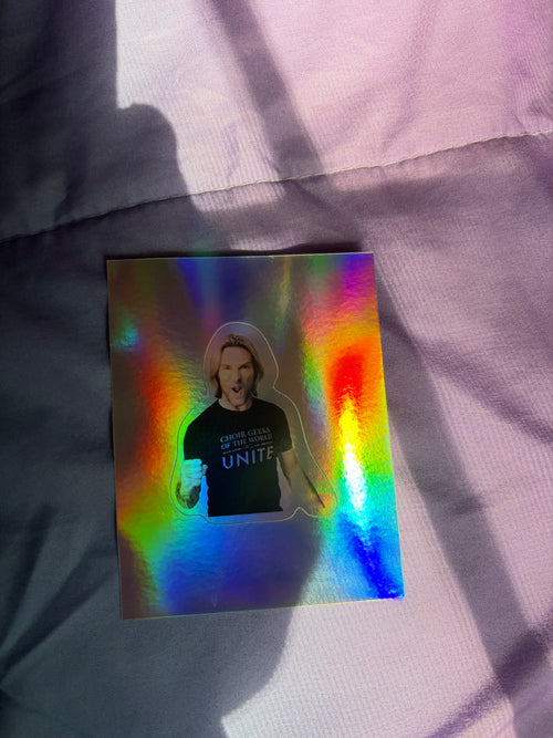 Choir Geeks of the World Unite Eric Whitacre Sticker 𝄞⨾𓍢ִ໋♬𝄢ᡣ𐭩