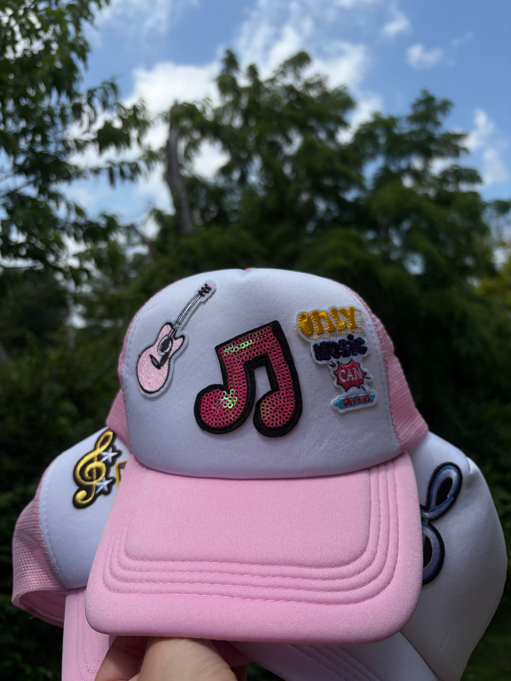 Musical Trucker Hat ‧₊˚♪ 𝄞𝄢₊˚⊹