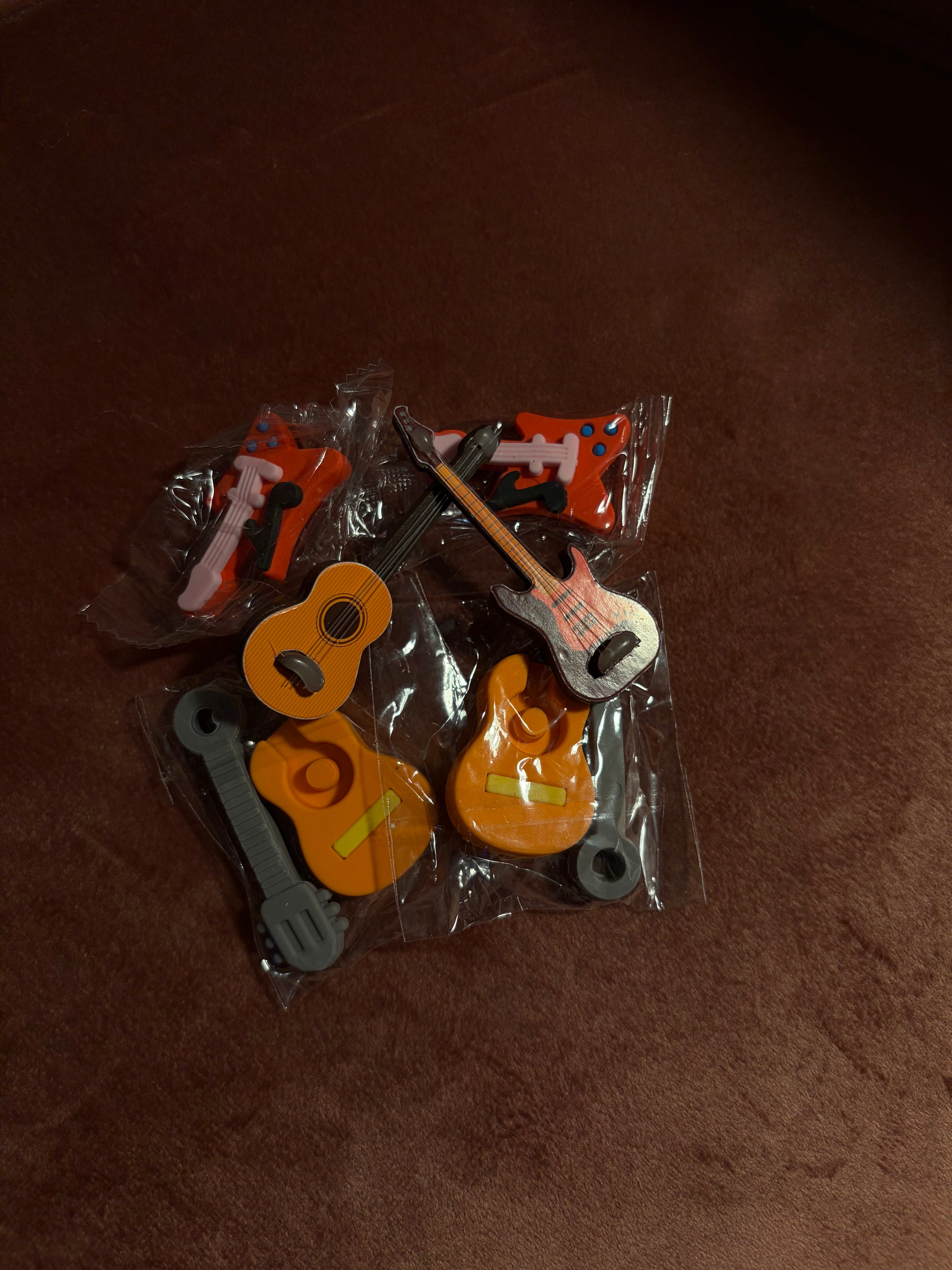 Mini Musical Instrument Erasers 𝄞⨾𓍢ִ໋🎧ྀི