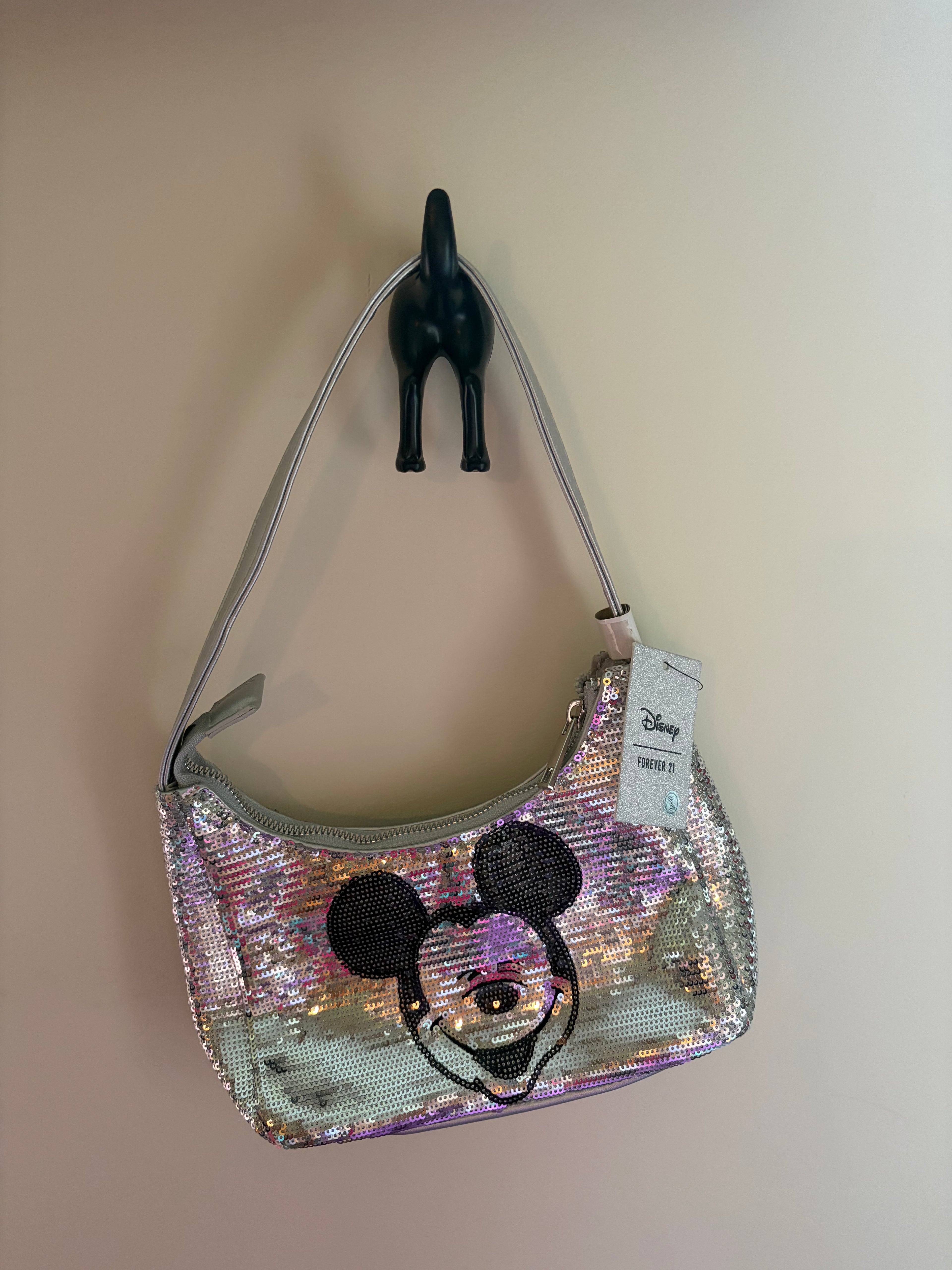 Sequins Mickey Shoulder Purse .✦ ݁˖.𖥔 ݁ ˖