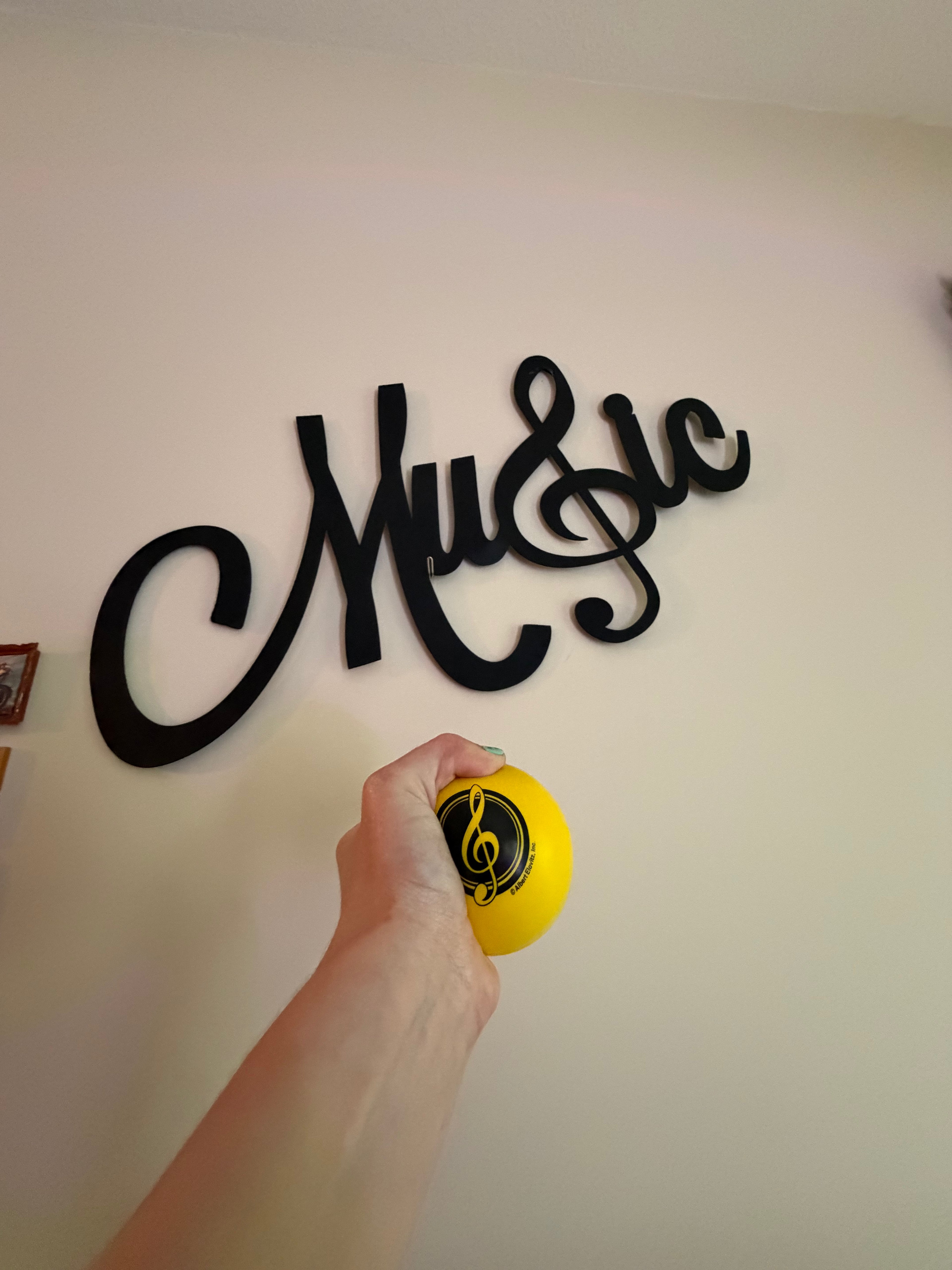 Treble Clef Squeeze Stress Balls ♪𝄞
