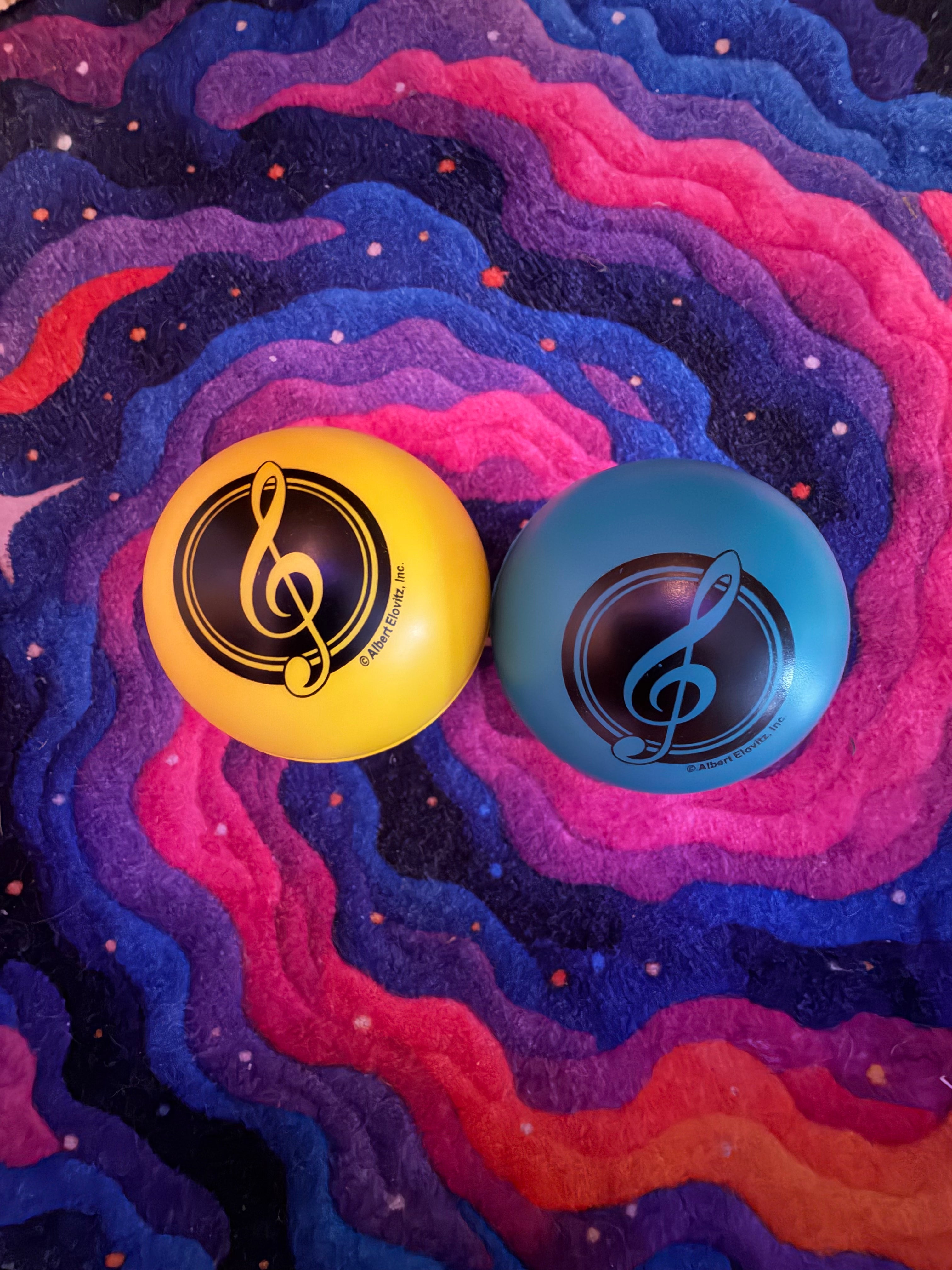 Treble Clef Squeeze Stress Balls ♪𝄞