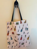 Practice Room Tote Bag ˚.⋆♪