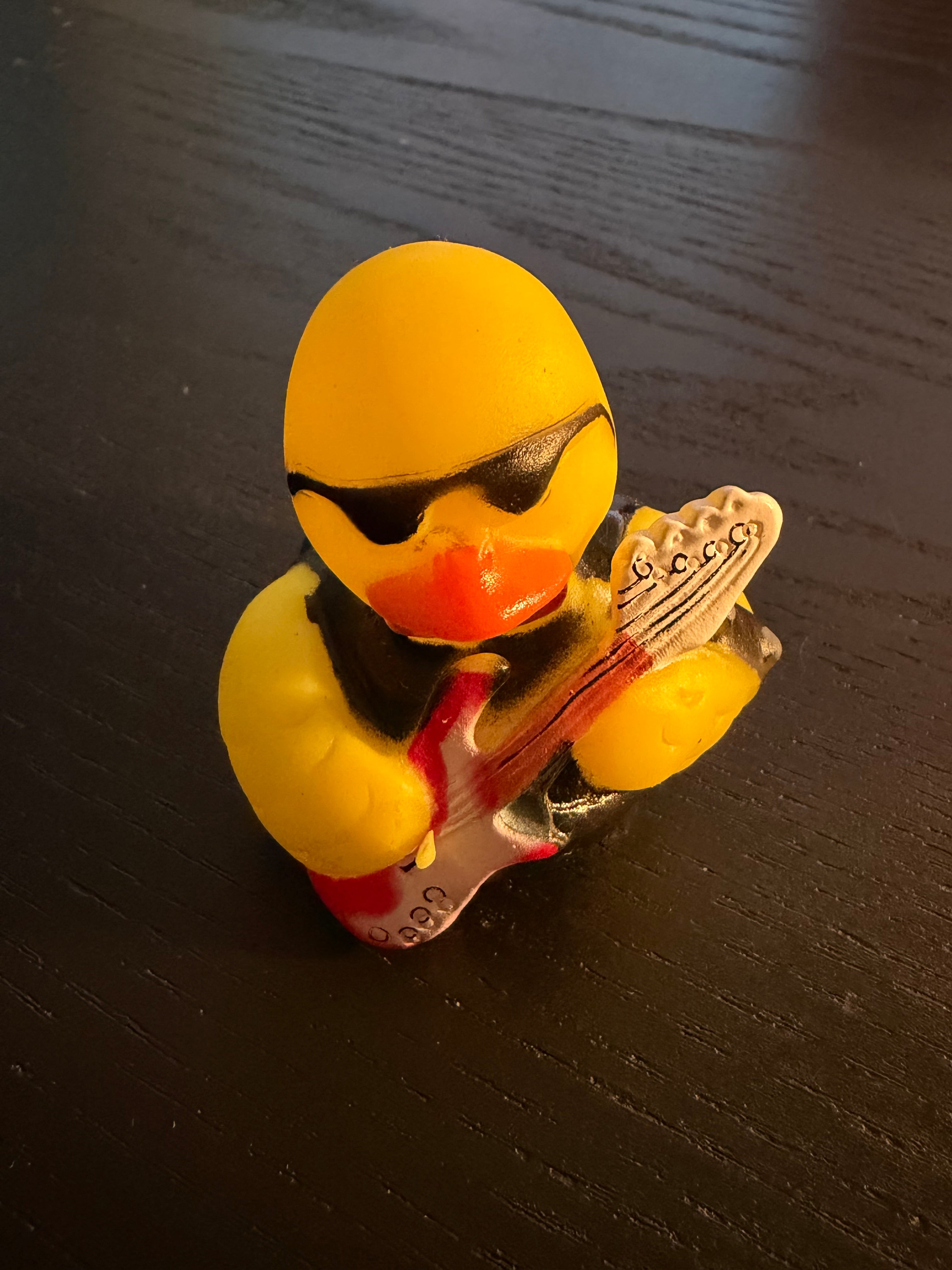 Rock N' Roll Musician Rubber Ducky ༺𓆩☠︎︎𓆪༻