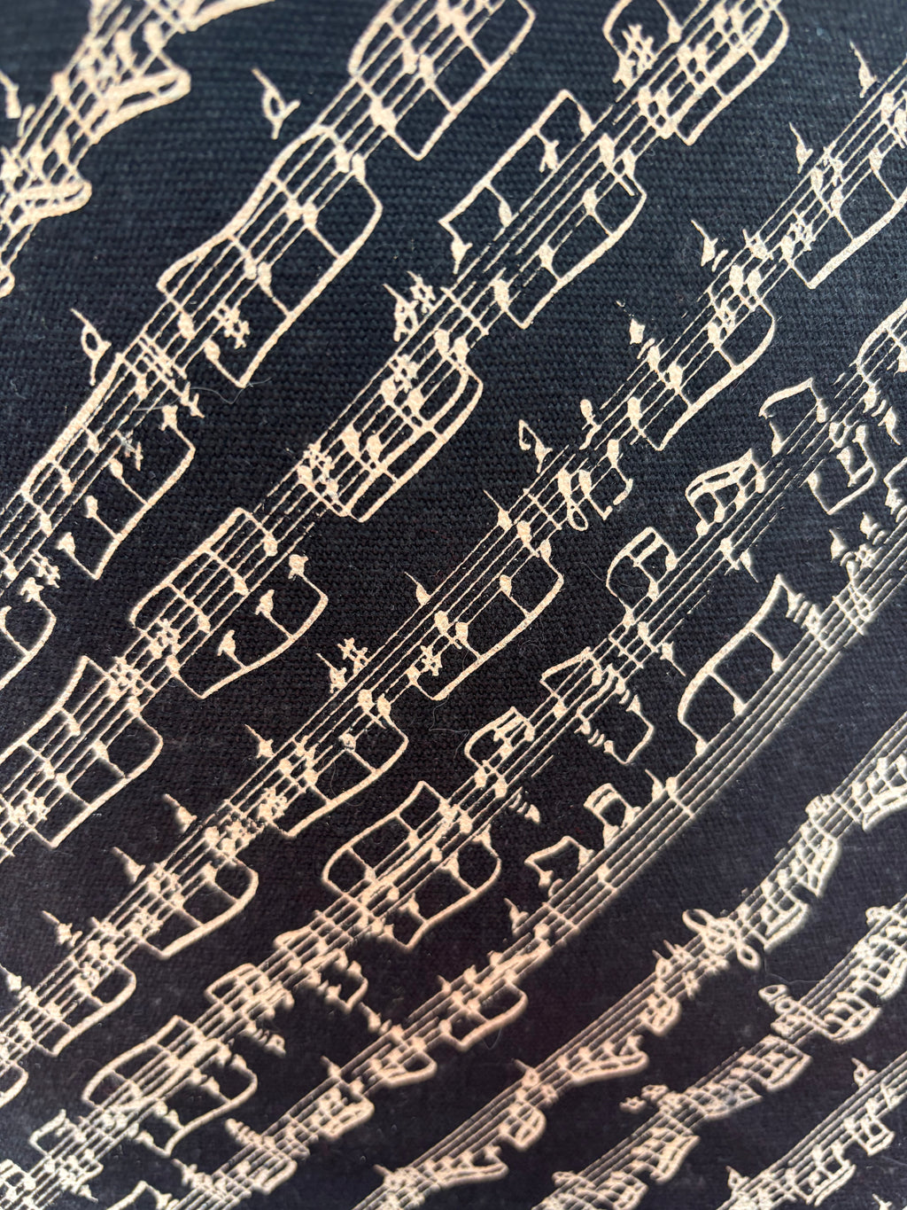 Vintage Sheet Music Mini Bag ⊹˚♬₊⋆