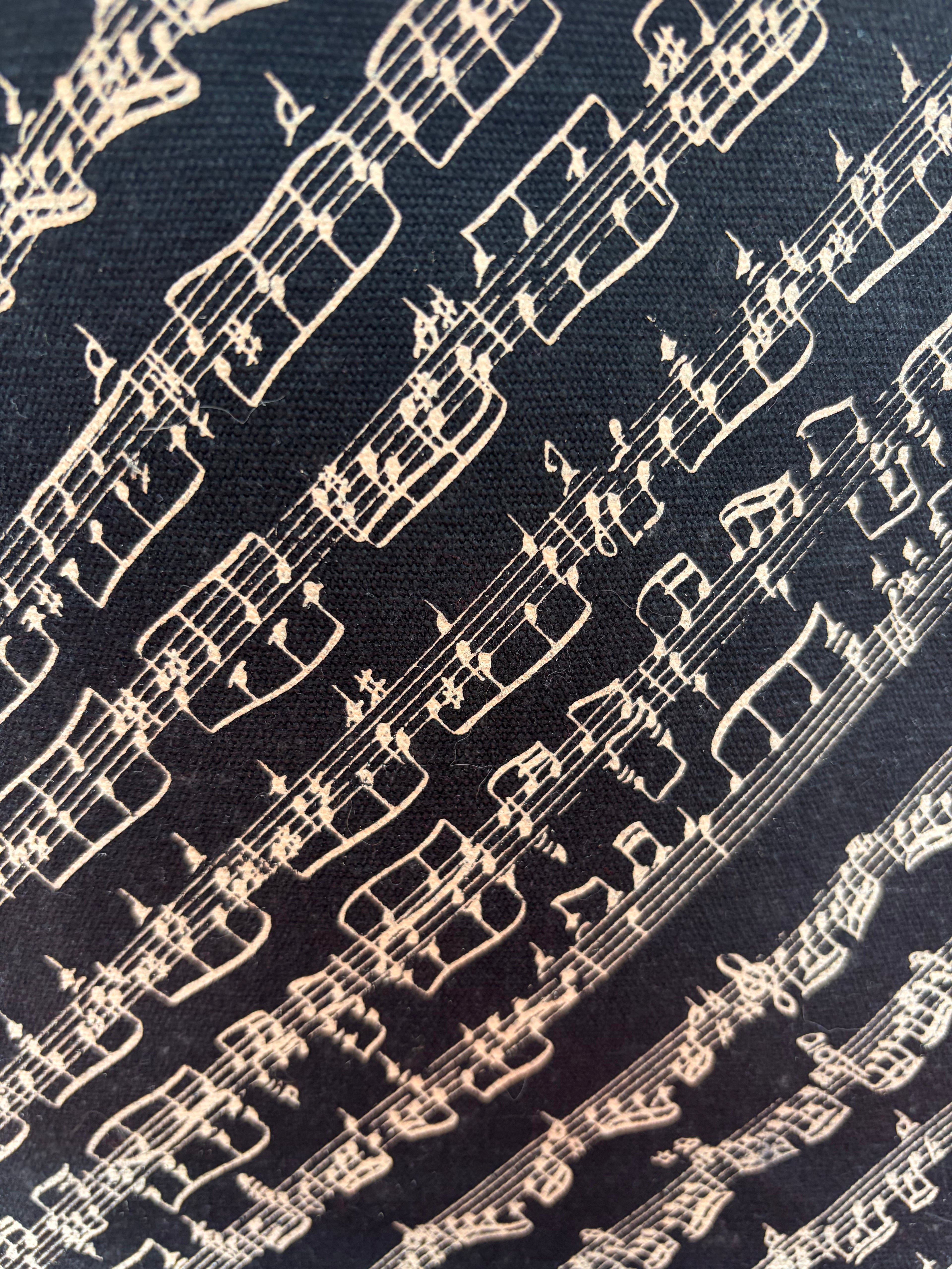Vintage Sheet Music Mini Bag ⊹˚♬₊⋆