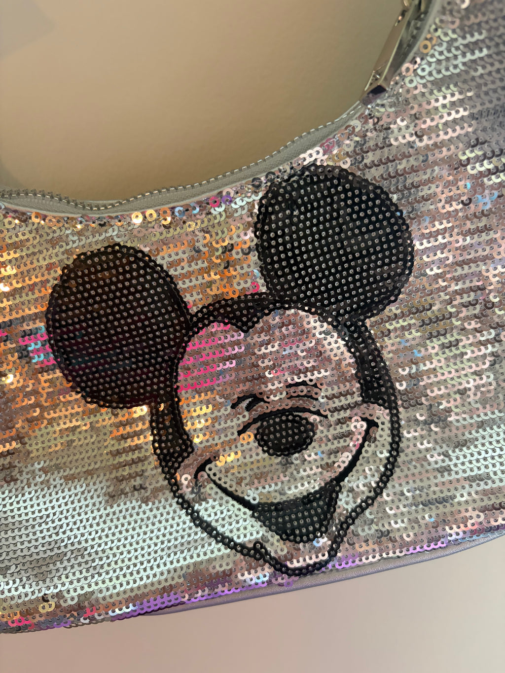 Sequins Mickey Shoulder Purse .✦ ݁˖.𖥔 ݁ ˖