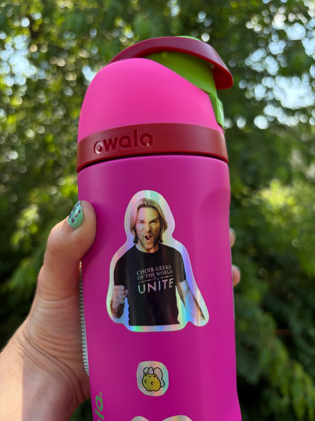 Choir Geeks of the World Unite Eric Whitacre Sticker 𝄞⨾𓍢ִ໋♬𝄢ᡣ𐭩
