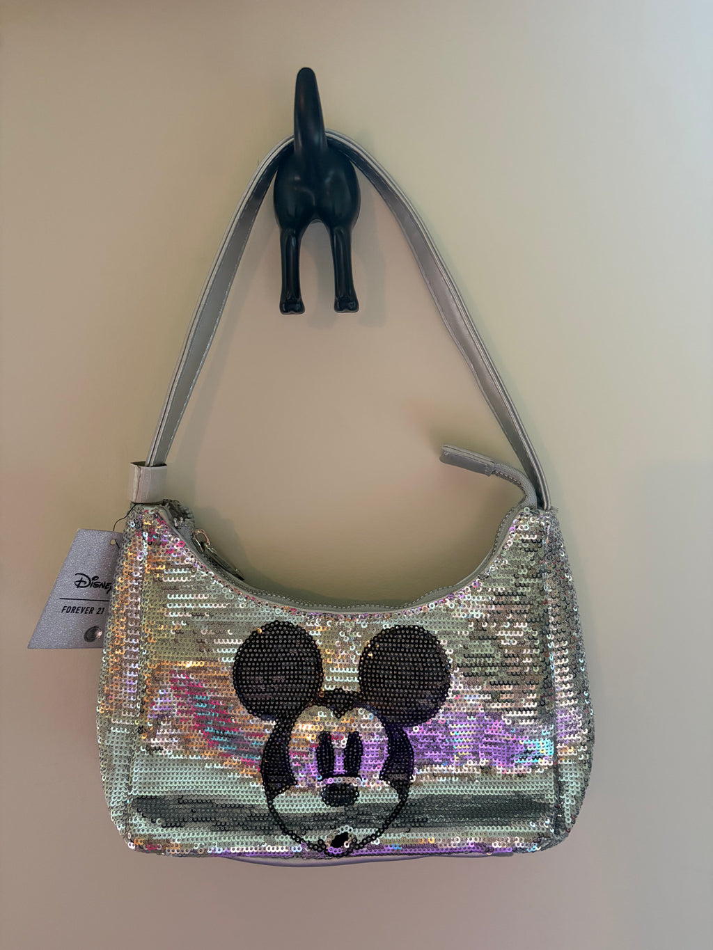 Sequins Mickey Shoulder Purse .✦ ݁˖.𖥔 ݁ ˖