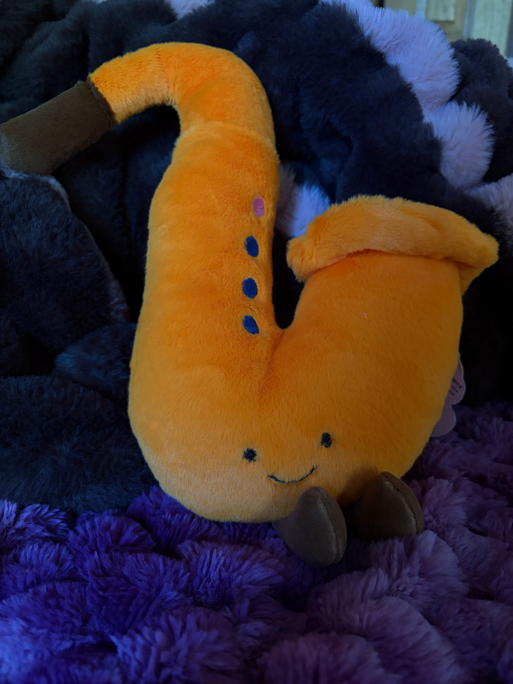 Cuddly Saxophone Plushie ✶♫⋆