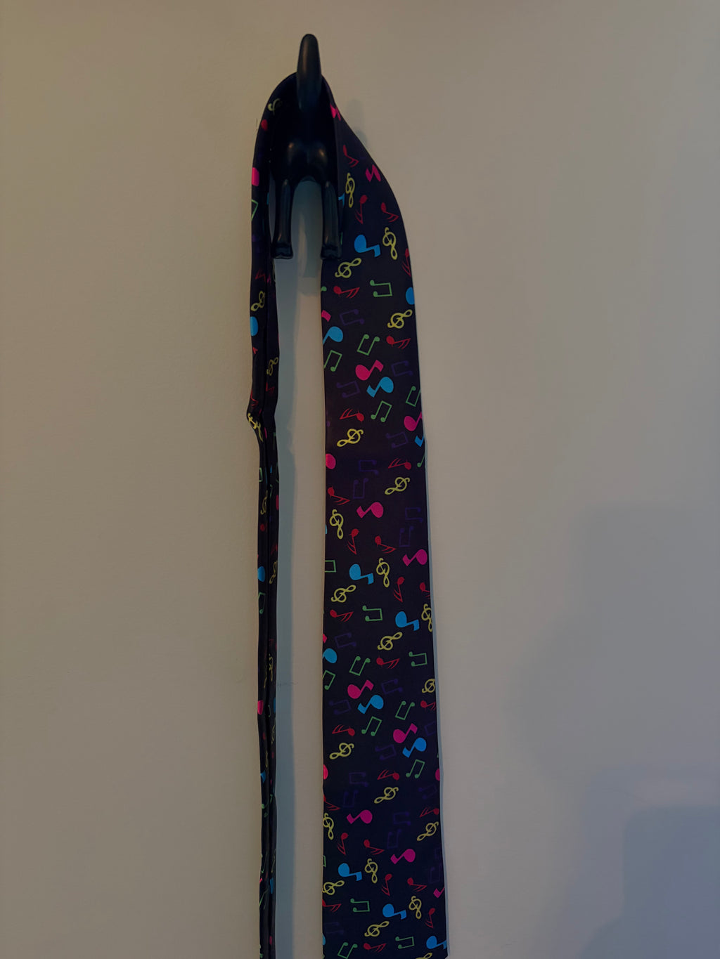 Fun Colored Music Notation Patterned Necktie ݁♬⋆.𝄞