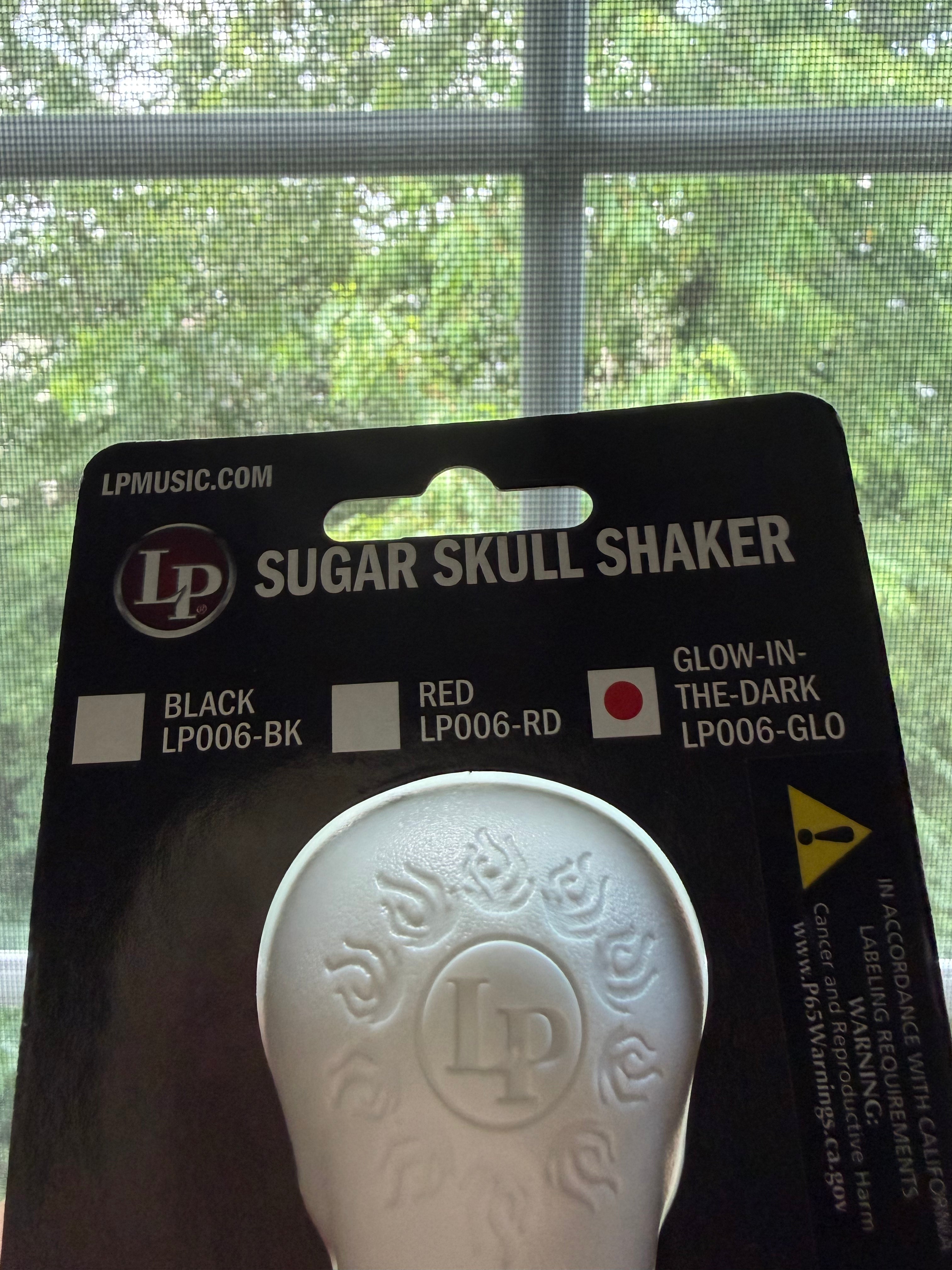 Sugar Skull Percussion Shaker ☠︎︎♪⋆.✮