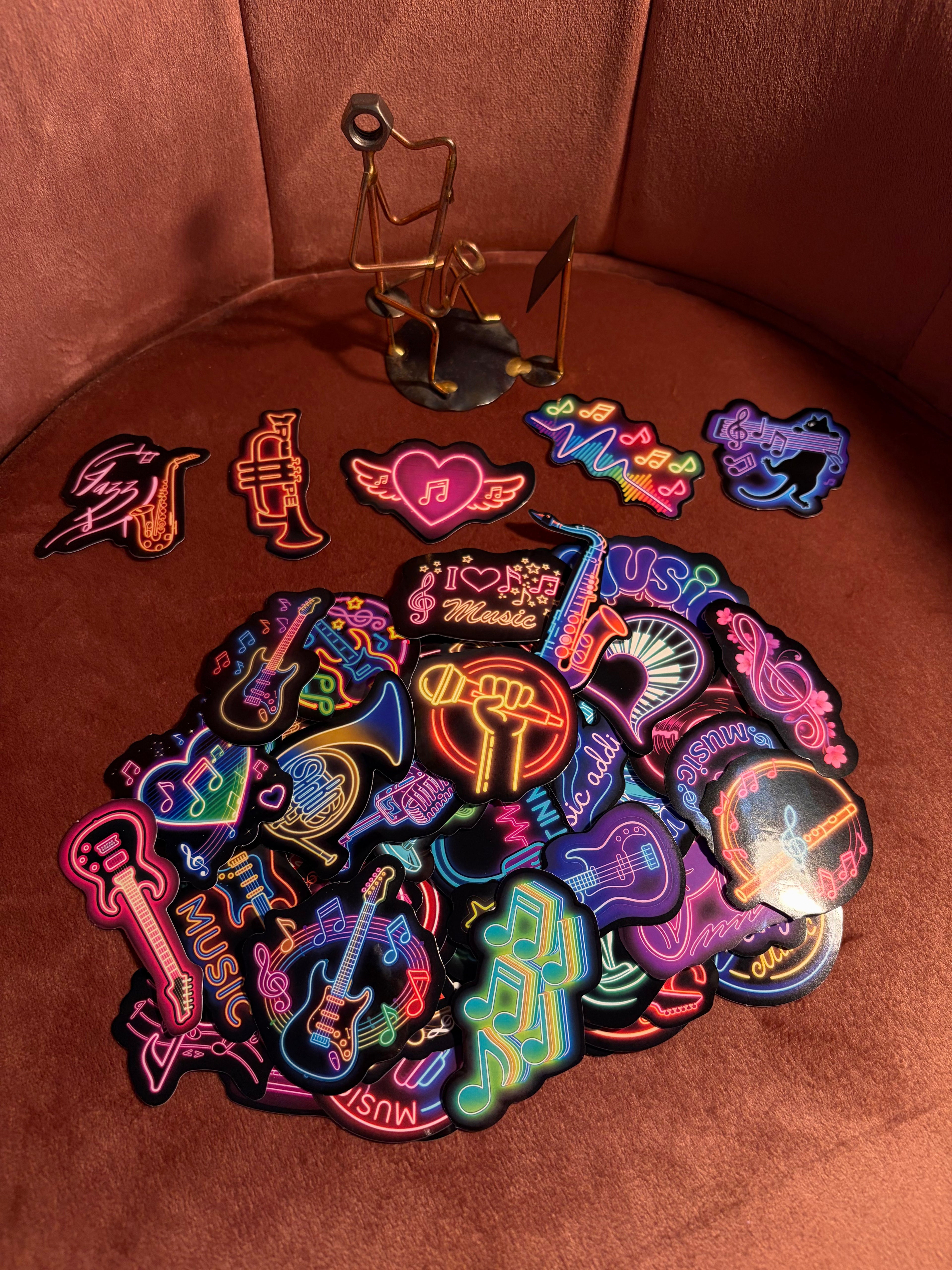 Music Lover Mystery Sticker Pack ˖ ݁♬⋆.˚𝄞